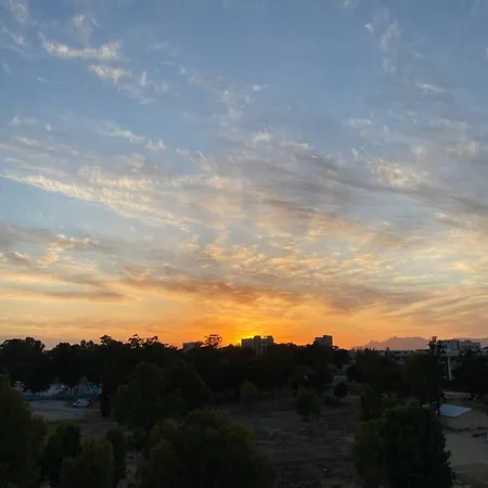 아파트 Warm In The Heart Of The Center - Balcony & View *